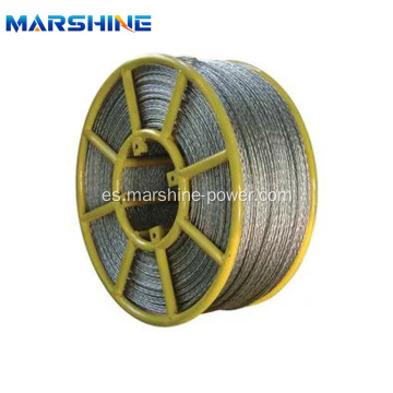 210KN Breaking Load Galvanized Anti Twist Wire Cabeza